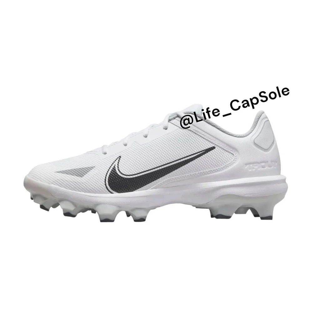 Size 10.5 Nike Force Trout 8 Pro MCS Baseball Cleats White CZ5914-100 Men's New